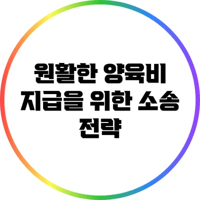 원활한 양육비 지급을 위한 소송 전략